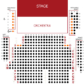 Clonter Opera Theatre seating plan